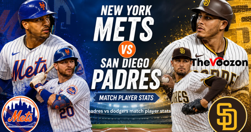 padres vs dodgers match player stats