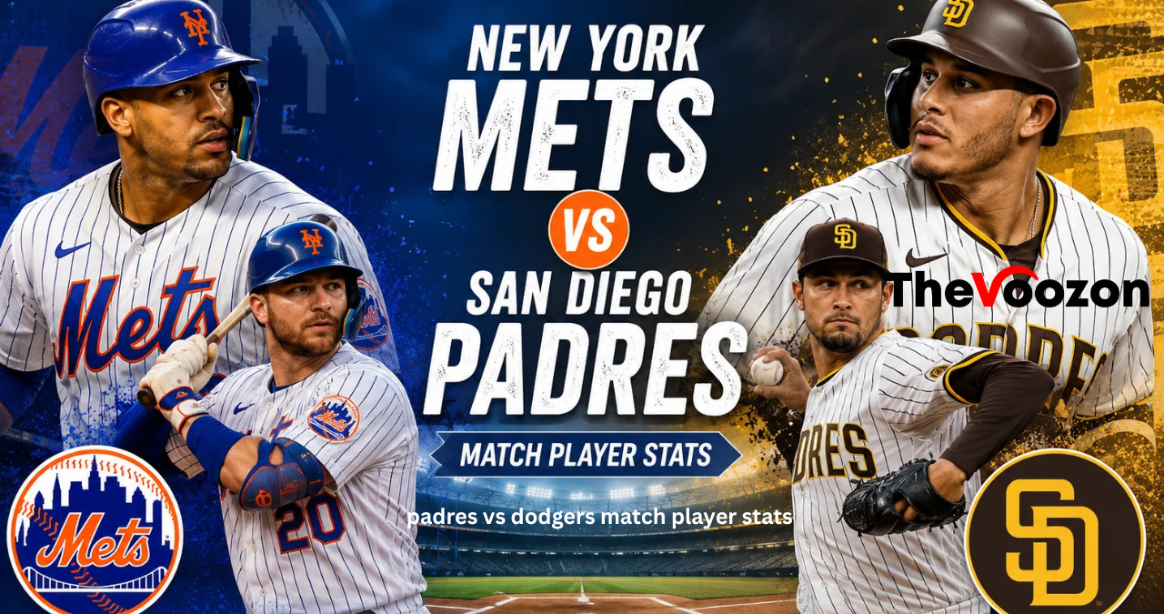 padres vs dodgers match player stats