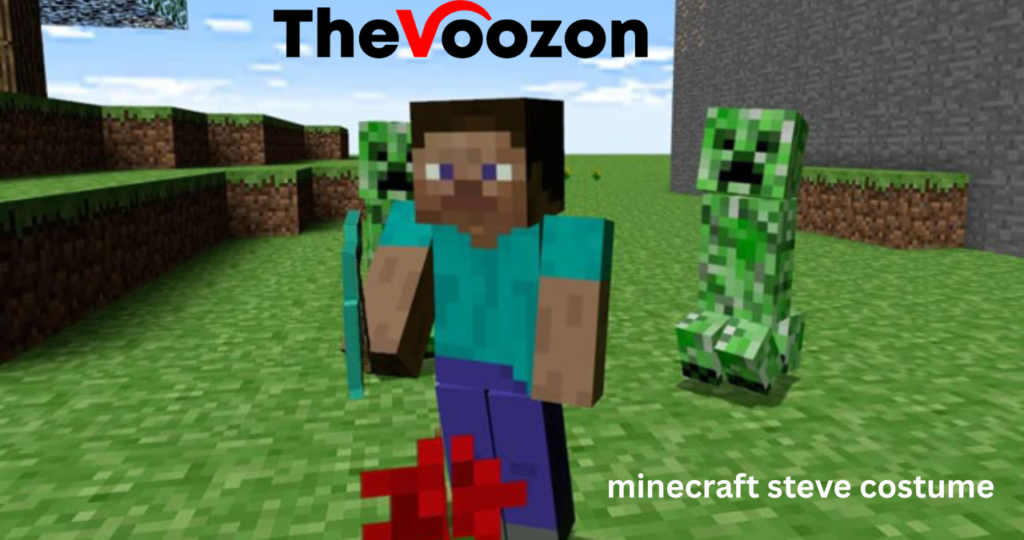 minecraft steve costume