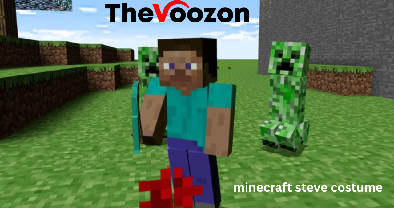 minecraft steve costume